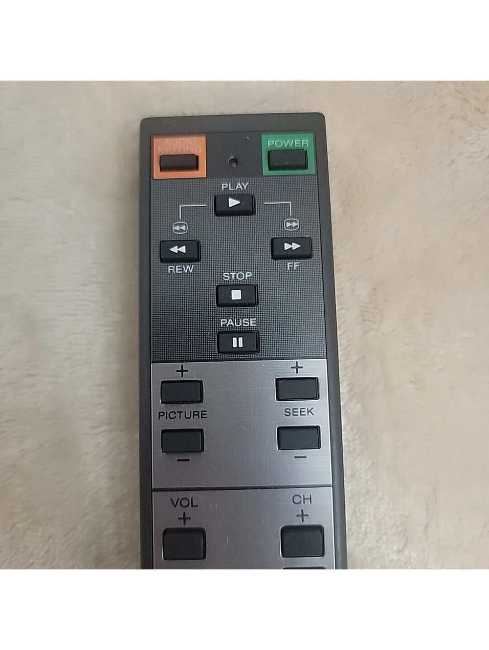Sony remote has